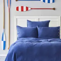 Покрывало с наволочками Nautica Home - Pruva lacivert синий 230*240