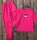 Костюм (футболка+джогеры) AO310 Розовый Oversize XL-3XL