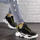 Женские кроссовки Fashion Nando 1393 38 размер 24 см Черный