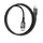 Кабель HOCO Type-C to Type-C Transparent Discovery Edition with display U115 |1.2m, 100W|
