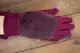 Женские зимние перчатки стрейч+вязка бордо