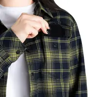 Рубашка Pani "Бурев" (Logo Tan) Lime Green/Navy (8757), XS