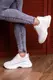 Женские кроссовки Fashion Mishu 2046 39 размер 24,5 см Белый