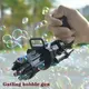 Пулемет для мыльных пузырей пистолет Bubble gun Gatling автомат