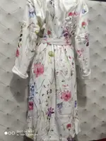 Dantela Efil Халат жіночій. Махра / сатин. S/M, L/XL.