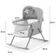 Детская кроватка колыбель KiderKraft Lovi Beige