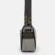 Женская кожаная сумка Borsa Leather K121031gr-gray
