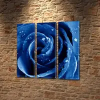 Модульные картины триптих, на Холсте нат., 95x95 см, (95x30-3)