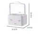 Настольный органайзер для косметики 4 секции большой белый YM206-2 Three Drawers Органайзер для косметики