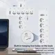 Сетевой фильтр BKL-505 2 USB + 2 TYPE-C,100-250V, 13А,5 розеток, белый