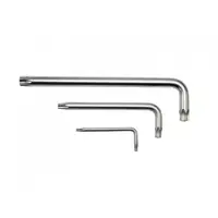 Ключ Г-образный TORX длинный с отверстием T45H