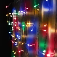 Електрична гірлянда YES Бахрома 974847 2 м 84 LED мультиколор