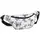 Сумка на пояс бананка Bumbag Фиолетовые листочки 27x16 см (BB_21M017_TSI)