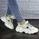 Женские кроссовки Fashion Cloke 1930 41 размер 25,5 см Бежевый