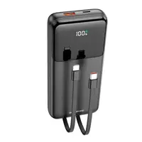 УМБ BOROFONE BJ22A fully compatible power bank with cable 20000mAh | 1USB/1Type-C, 20W/3A, PD/QC|