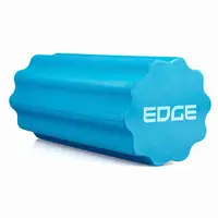Массажний ролик EDGE профільований YOGA Roller EVA RO3-45 синій (45*15см.)