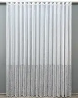 Тюль (4х2,7м.) жакард. Колір білий. Код 2023т 42-1094