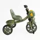 Детский велосипед 3-х колесный BS 570 BestTrike украинская озвучка корзина. Green (169763)