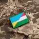Шеврон на липучке флаг Украины и Венгрии Украина и Венгрия 5х8 см вышитый патч нашивка