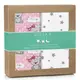 Многоразовые пеленки детские GIRL BEAR CS1 2шт