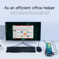 Док-станция BASEUS Mate Docking Type-C Mobile Phone Intelligent HUB Expanded Socket |8 Ports, PD 49W, SD/Micro SD, 3.5mm, 4KHD| (CAHUB-S0G)