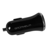 Автомобільний зарядний пристрій для телефону від прикурювача Grunhelm GCC-13L 5V чорний