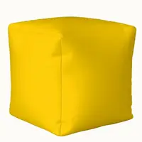 Пуф куб Желтый S - 33х33х33
