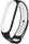 Ремешок UWatch Replacement Sports Strap for Mi Band 5/6/7 Black/White