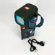 Портативная Bluetooth колонка TG339 5W с подсветкой RGB аккумуляторная колонка для музыки Цвет: зеленый