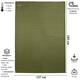 Коврик самонадувающийся Tramp Comfort UTRI-011-dark-olive 185x127x5 см темно-оливковый