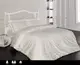 Полуторное Турецкое Постельное Белье First Choice Cotton Vanessa Cream Сатин 160х220см