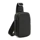 Женский кожаный рюкзак через плечо Borsa Leather K17107bl-black