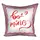 Подушка c принтом габардиновая Be mine 40x40 см (4P_24L021)