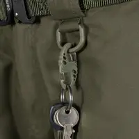 Пластиковий карабін S-Hook Олива (9485)