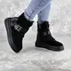 Женские зимние ботинки Fashion Marty 1344 40 размер 25 см Черный