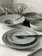 Тарелка круглая Olens Конкрето 101-0422 7х27 см серая