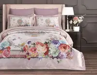 Комплект постельного белья 200х220 см Сатин жаккард Palais Glamor Arya AR-TR1004148