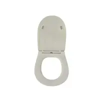 Сидіння для унітаза EUR TS-3575 дюропластове, Soft Close, метал.кріпл.