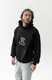 Худи мужской oversized GBI BEAR Черный размер L/XL (13418-м)