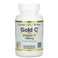 Витамины и минералы California Gold Nutrition Gold C, 60 вегакапсул