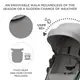 Универсальная коляска 3 в 1 Kinderkraft Newly Moonlight Grey (KSNEWL00GRY3000)