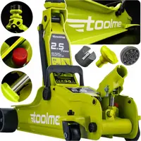 Домкрат підкатний гідравлічний 2.5т 80-380мм Toolme TM006 (Польща)