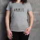 Футболка "#Mumlife", Серый, XXL, английский