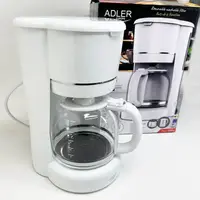 Кофеварка крапельна Adler AD 4383 white 1.5Л 900 Вт