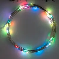 Гірлянда світлодіодна кінський хвіст GarlandoPro 600LED Роса 20 ліній 8 режимів 3м кінський хвіст гірлянда 1733013ML