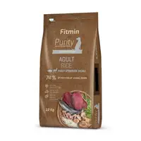 Корм для взрослых собак Fitmin Purity Rice Fish & Venison 12 кг