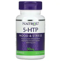 Аминокислота Natrol 5-HTP 50 mg, 45 капсул