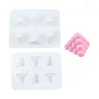 Силиконовая форма для изготовления свечек 6в1 28.5 x 21.5 х 5.1 cм "silicone mold-22"