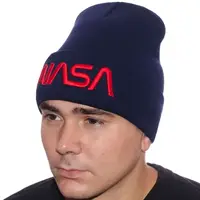 Шапка L20055 темно-синий