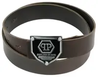 Чоловічий ремінь під джинси Skipper коричневий